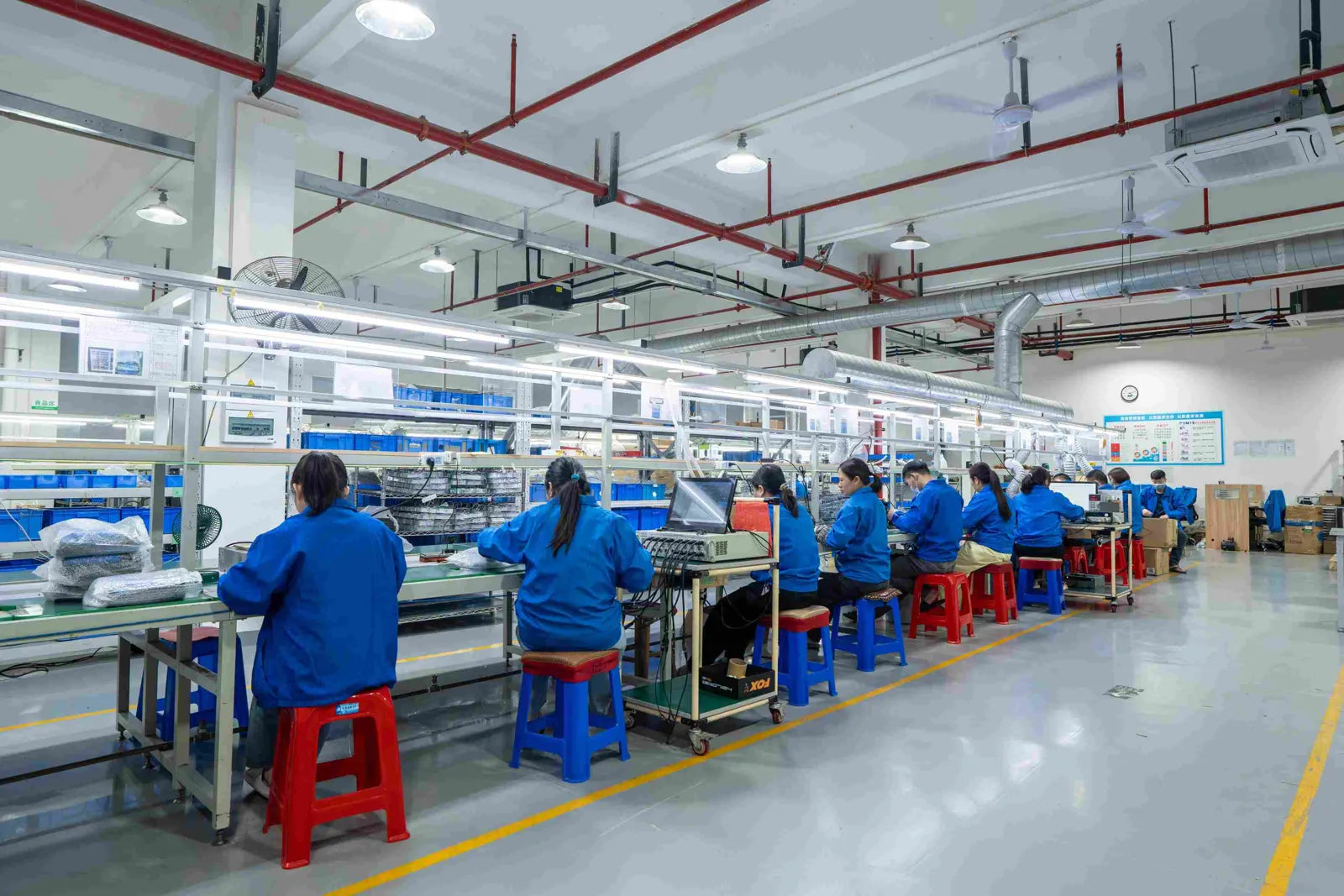 Battery production line