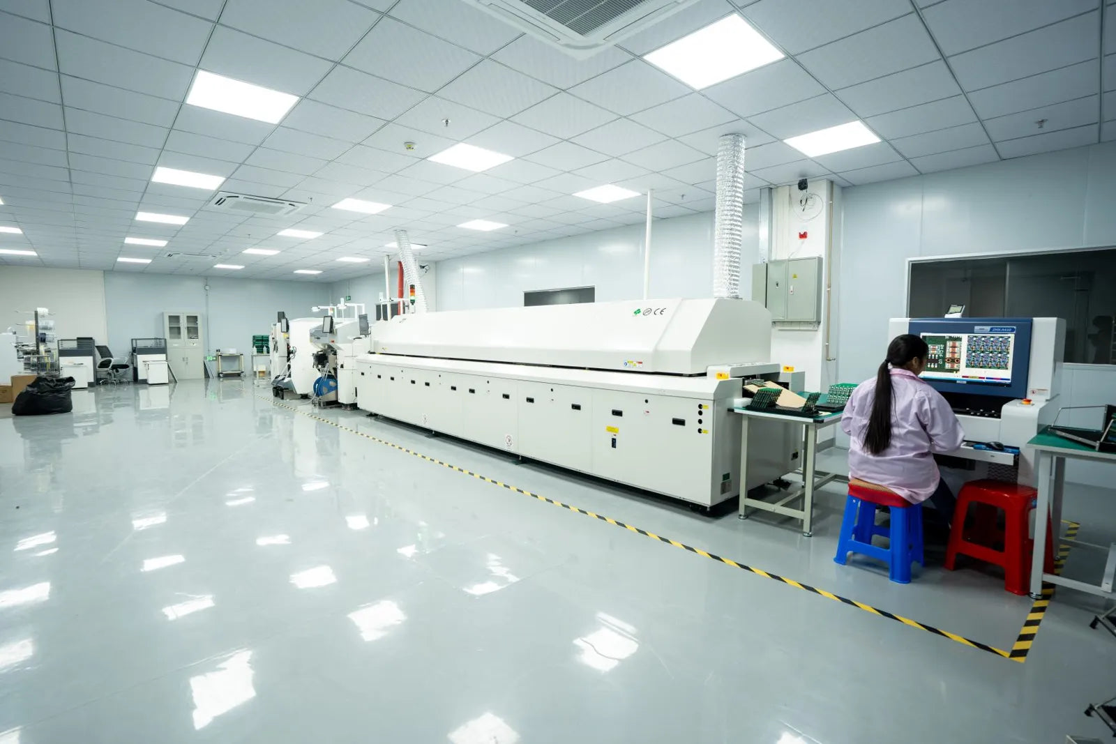 Battery electronics production workshop