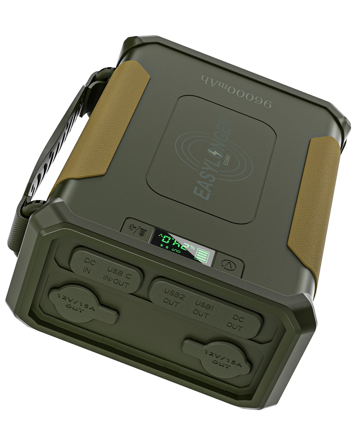 EASYLONGER ES960 battery with carry handle on a white background