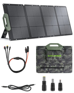 EASYLONGER ESP110 110W Foldable Solar Panel Charger, Portable Solar Generator for CPAP Battery Backup (ES960 / ES720 / ES400 AIR) & Power Stations – Ideal for Camping & RV