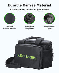 EASYLONGER Travel Carrying Case Compatible with ES960, ES720, ES400 AIR, ES270 and Other Compact CPAP Machines