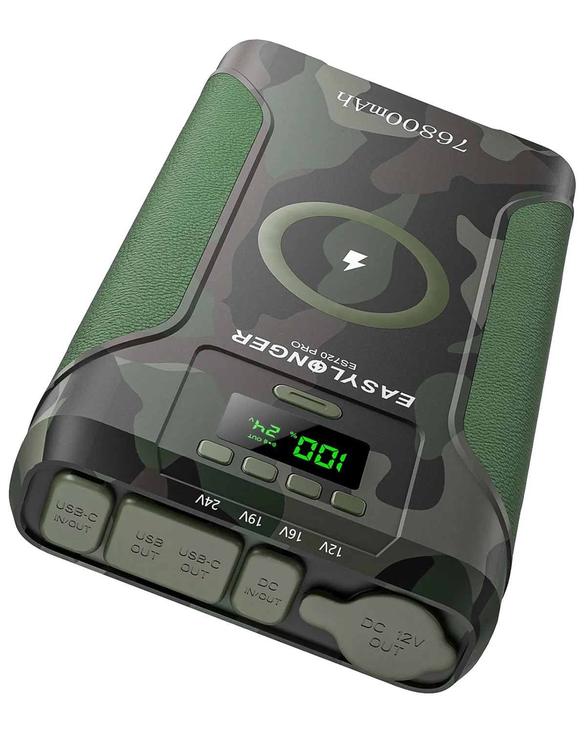 EASYLONGER ES720 PRO Camo CPAP Battery Backup — 276.48Wh Lithium-ion