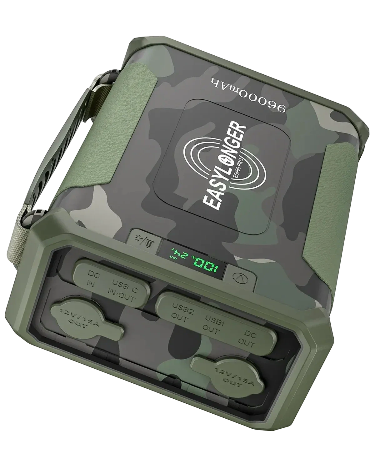 EASYLONGER ES960 PRO Camo CPAP Battery — 297.6Wh LiFePO4