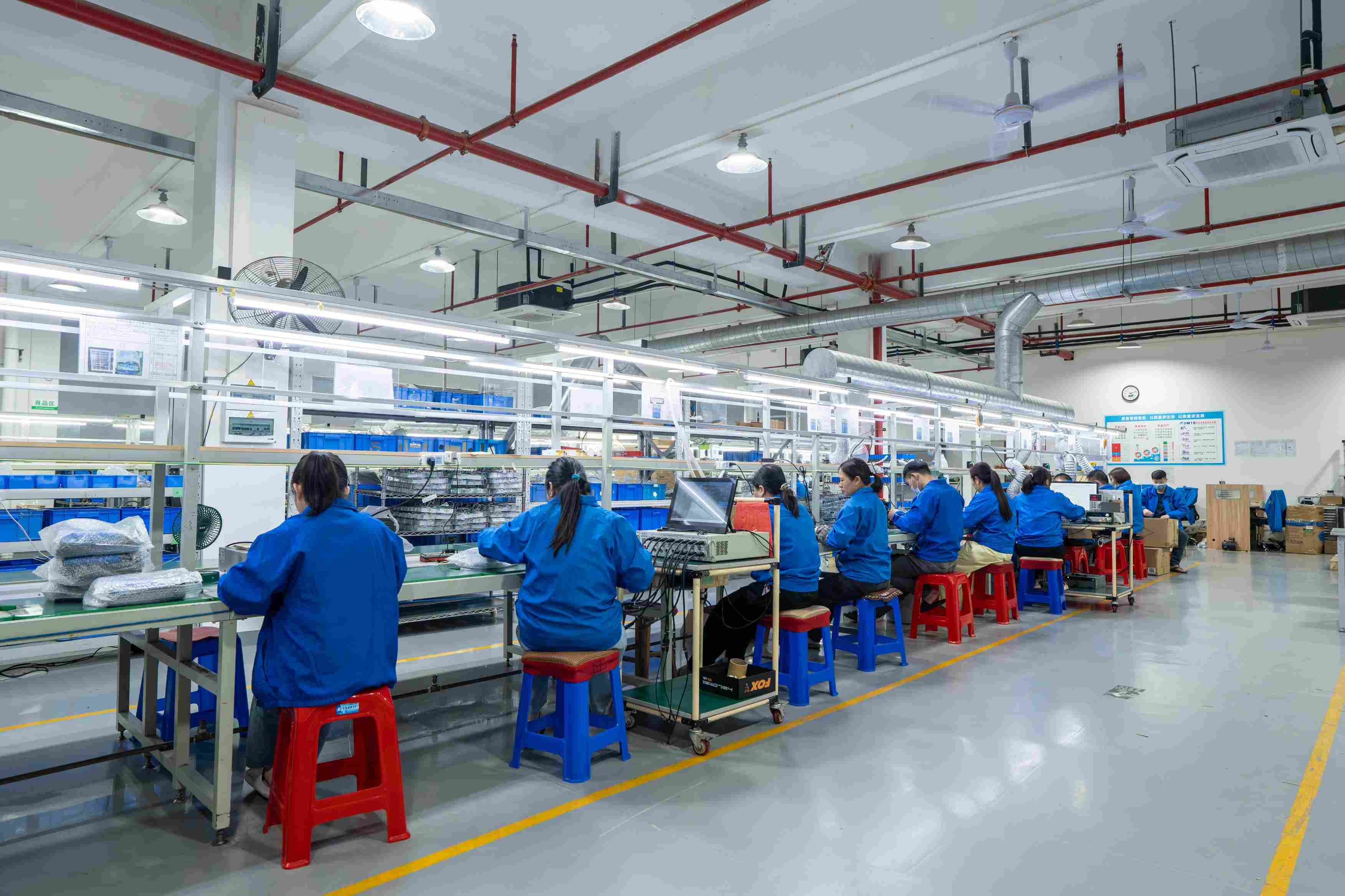 Battery production line