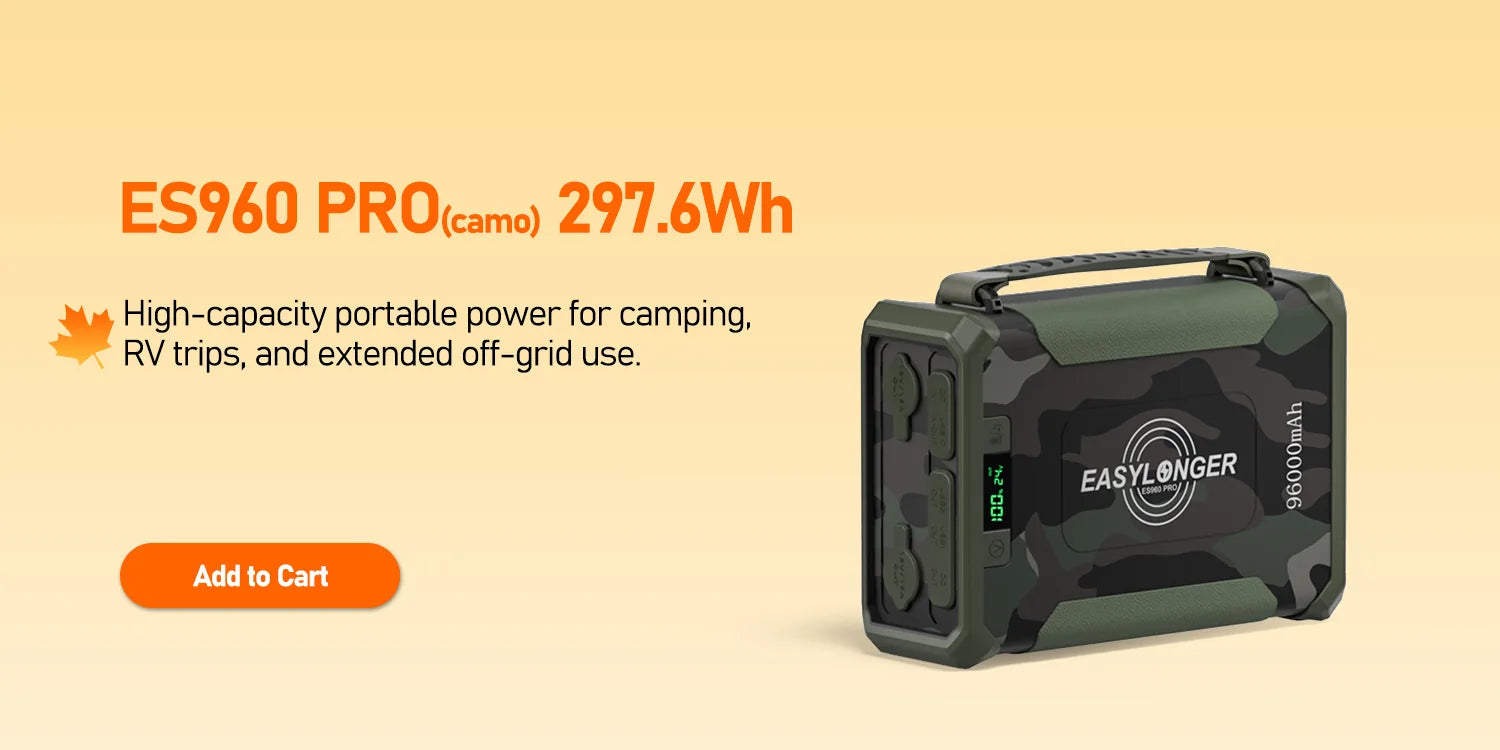 ES960 PRO Camo, 297.6Wh. Shop now